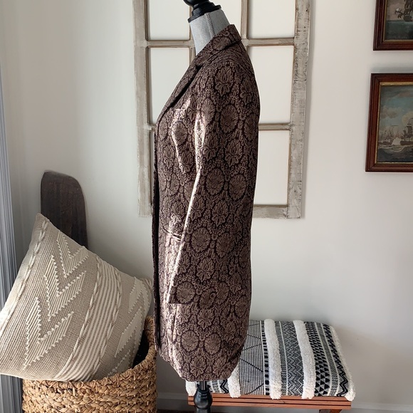 Tapestry xtra long blazer, formal jacket - Picture 9 of 16